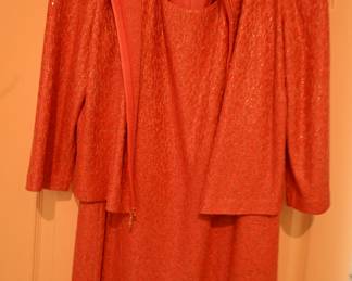 St John's sparkle Pink dress and jacket size 16