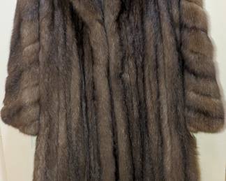 Royal Crown Sable Fur Coat