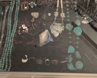 Jewelry, Necklaces, Rings, Brooches