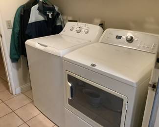 GE washer / Maytag front loader dryer