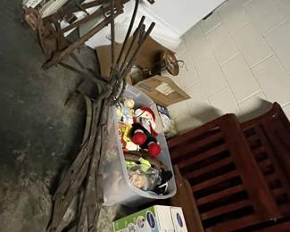 Antique Plow with Parts 1870-1890