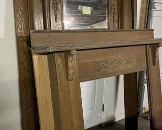 1900 Matching Mantel Set Made in Bessemer Al