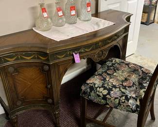 French dresser with chair