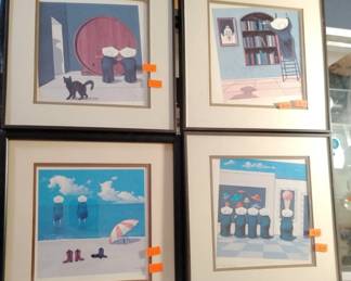 FRANK WHIPPLE SET OF PRINTS