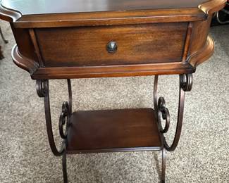 Mid century end table