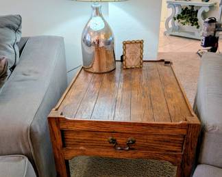 #11 Wood Side Table 22"Wx28"Dx25"H $45