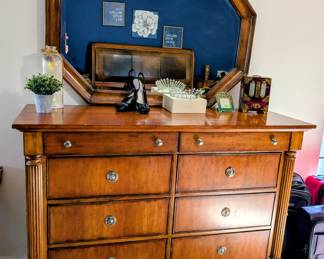 #23 Palmer Home by Lexington Dresser 58"Wx20"Dx42"H $325 #24 Palmer Home by Lexington Mirror 49"Wx33"H $150