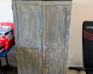 #22 Lexington Office Armoire 32"Wx22"Dx57"H $275
