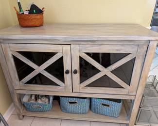 #18 Two Door Buffet 48"Wx20"Dx37"H $145