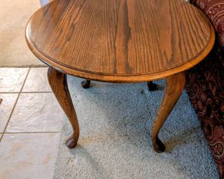 #10 Round Side Table 27"Rx23"H $85