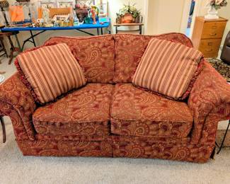 #9 Paisley Kingsley Mayo Loveseat 72"Wx38"Dx34"H $295
