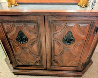 #15 Thomasville Buffet w/Mirror 44"Wx14"Dx75"H $175