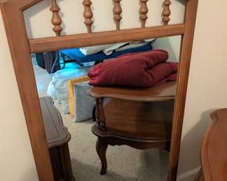 #25 Mirror w/Spindles 27"Wx49"H $50