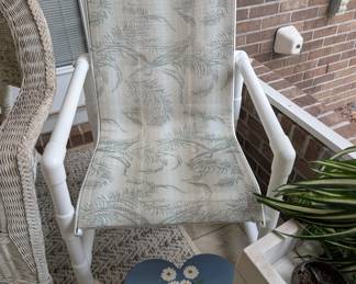 #42 PVC Patio Chair $52