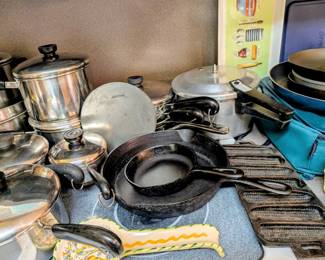 #22 Revere Ware Pan Set - 21pc $105