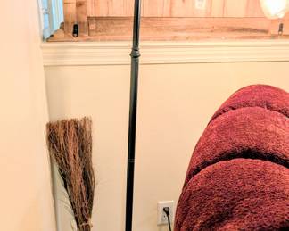 #17 Metal Arc Floor Lamp 59"H $65