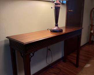 Petite console table