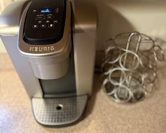 Keurig Coffee Maker and Holder