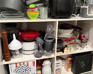 Assorted kitchenware and home goods