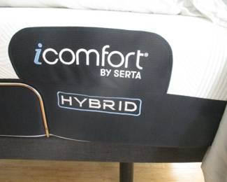 Serta Comfort Hybrid Bed Frame & Mattress Set