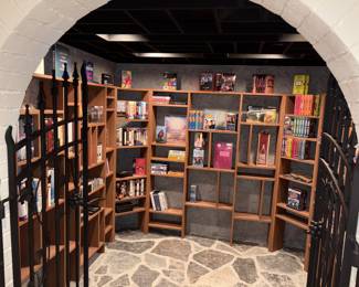 Wine Cellar Turned Media Room!