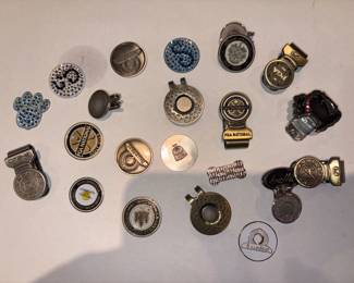 Golf (PGA) Money Clips & Ball Markers!