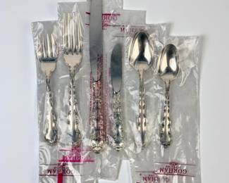 (48pc) Gorham Sterling Silver Strasbourg Flatware Set