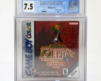 The Legend of Zelda: Seasons - Gameboy Color CGC 7.5 A+