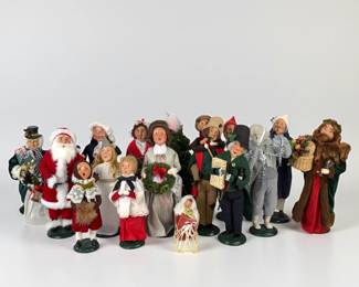 (16) Byers Choice "A Christmas Carol" Figurine Set