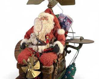 Brian Kidwell Folk Art Santa