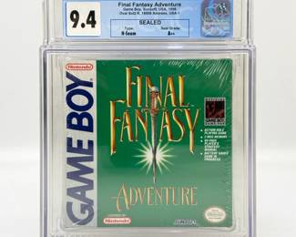 Final Fantasy Adventure Gameboy (Sunsoft) CGC 9.4 A++