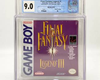 Final Fantasy Legend III Gameboy CGC 9.0 A+