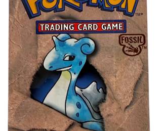 Sealed Booster Pokemon Trading Card Fossil Set