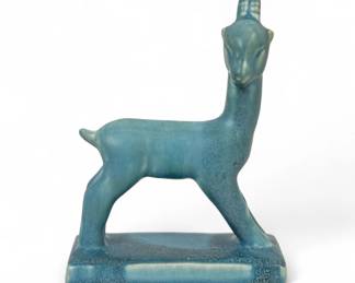 Louise Abel for Rookwood Pottery Gazelle Figurine 6170