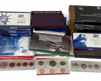(55) Assorted United States Coin Sets