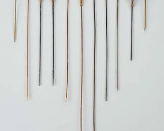 (11pc) Antique Gold-Toned Hatpins