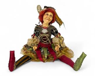 Katherine's Collection Retired Jester Doll