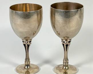 Georg Jensen Sterling Silver Goblets by Harald Nielsen