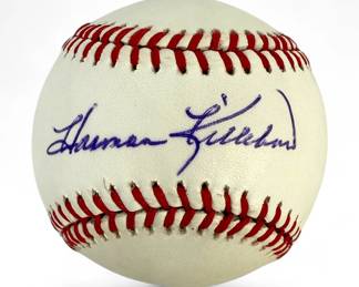 Harmon Killebrew Signed Baseball With Display Case