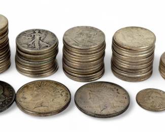 (67) Vintage American Silver Coins