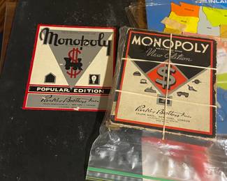 vintage monopoly game