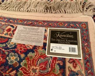 Karastan 8'8" x 12' Ivory Saroukk Wool Area Rug