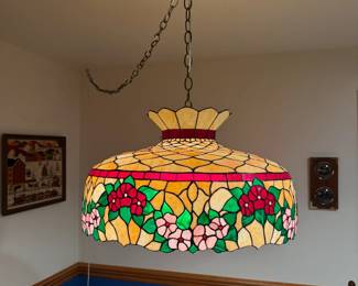 Stained Glass hanging lamp