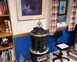 Victorian Cast Iron Parlor Stove