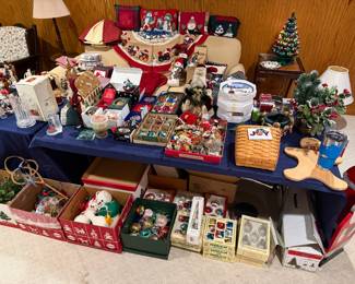 Assorted Holiday Decor and ornaments