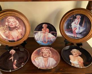 Marilyn Monroe decorative plates