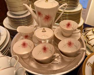 Vohenstraub Bavaria coffee service set, c. 1950s