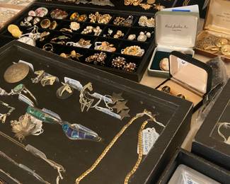 Lots of assorted costume and precious Jewelry 