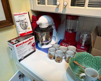 Kitchen Aid Mixer and Attachments