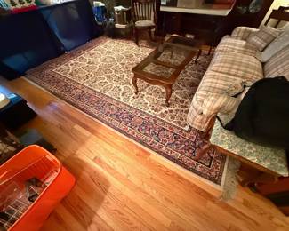 Karastan 8'8" x 12' Ivory Saroukk Wool Area Rug